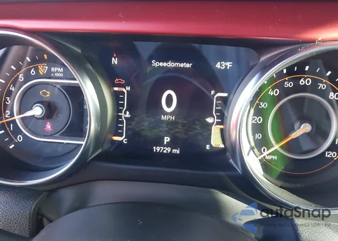 2023 Jeep Gladiator Rubicon 4X4 z USA, uszkodzony, nr VIN 1C6JJTBG4PL545468